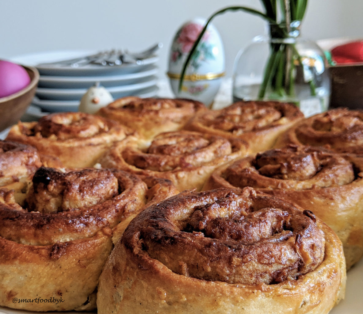 Kanelbullar – traditional Swedish cinnamon rolls