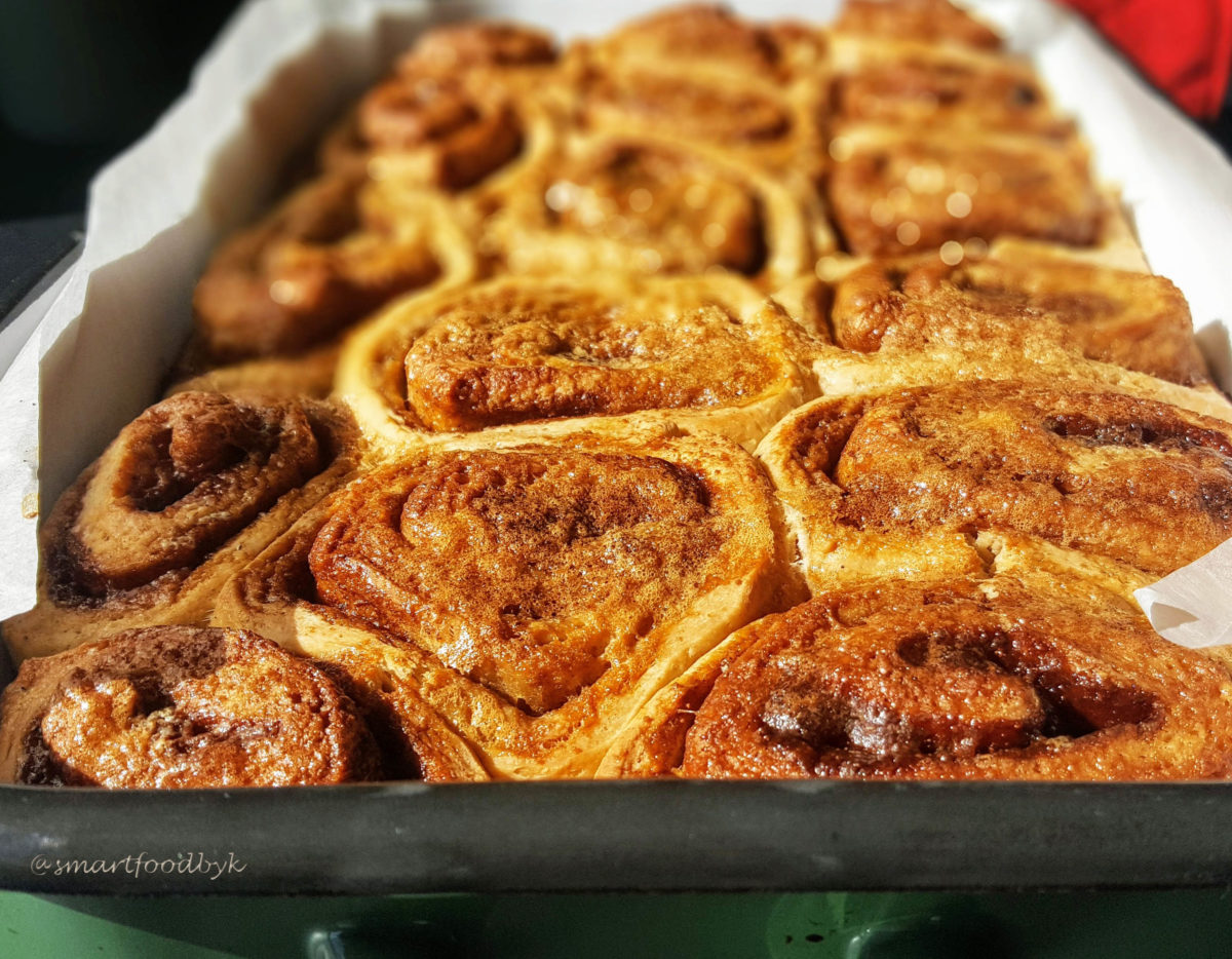 Traditional Swedish Cinnamon Rolls - Kanelbullars