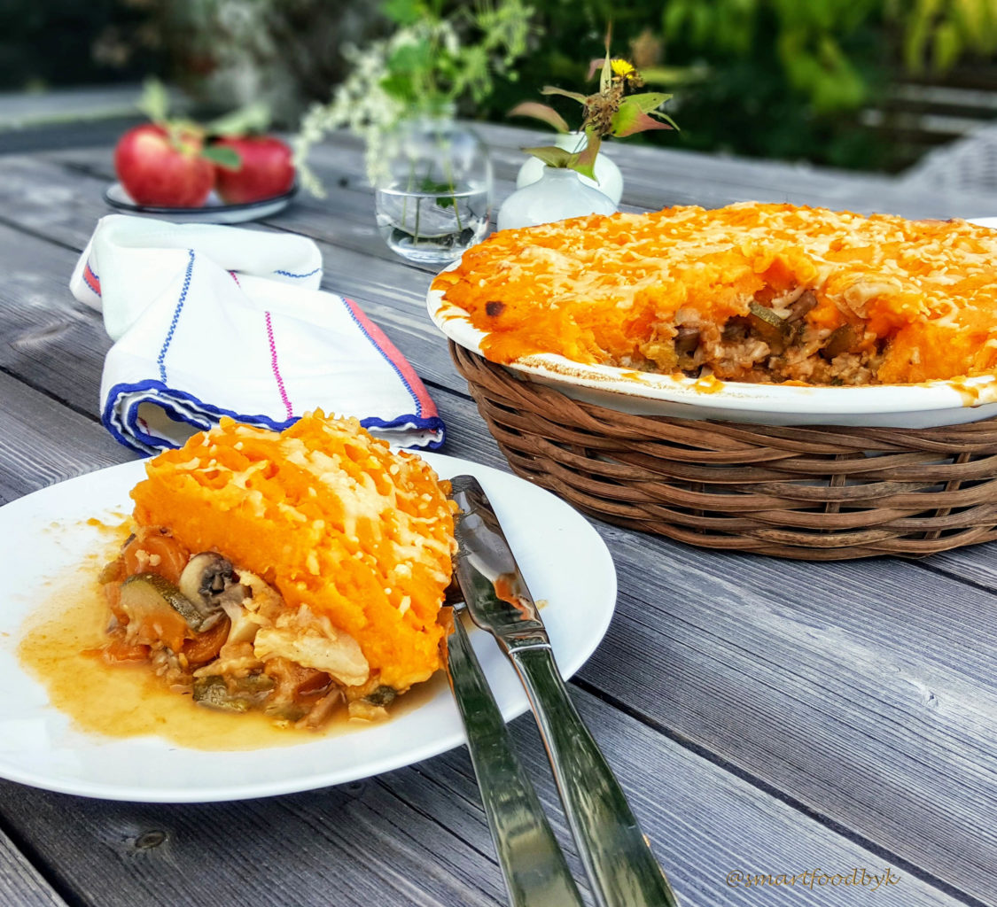 shepherd’s pie, 100% veggie