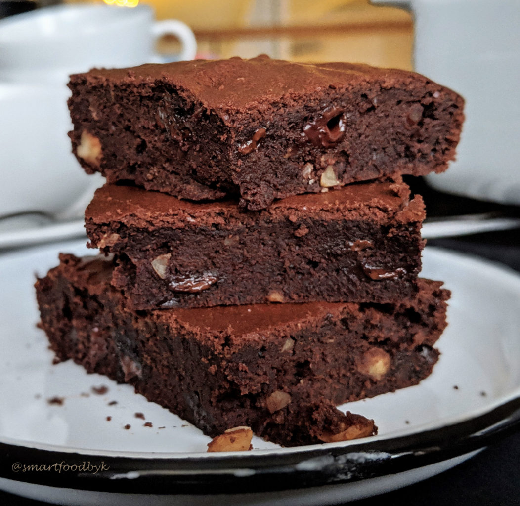Completely nutty brownie