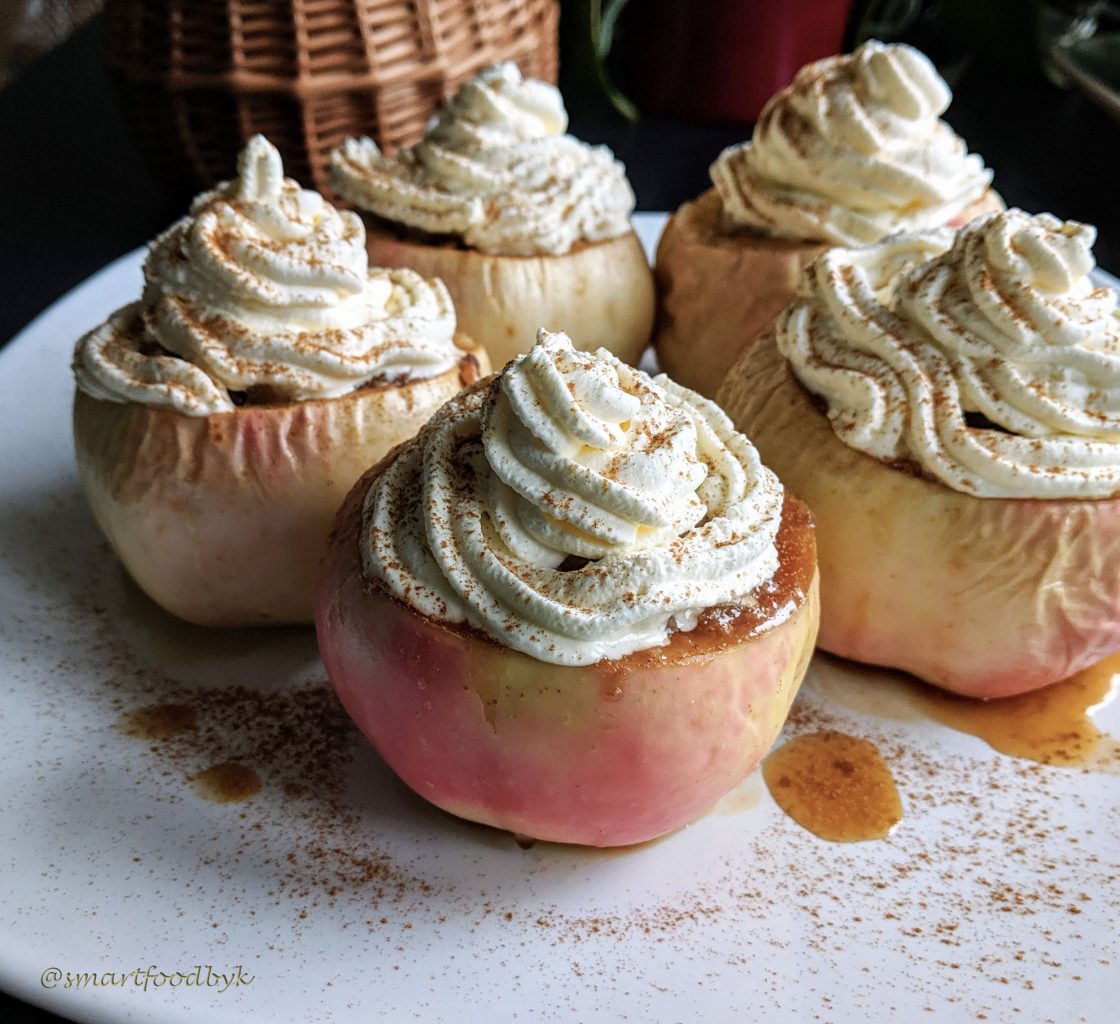 Tufahije – walnut stuffed baked apples