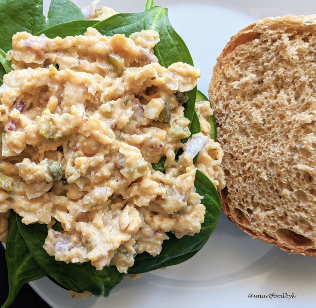 Plant-based tuna sandwich - step 4. Sandwich au thon végétal - étape 4.