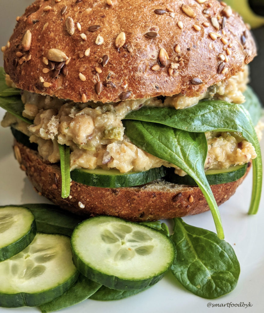 Plant-based tuna sandwich is the yummiest