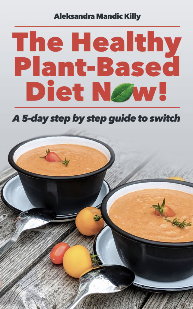 Healthy plant-based diet now - Book cover